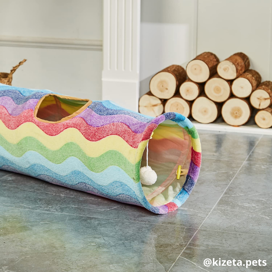 KIT 21 JUGUETES CON TÚNEL ARCOIRIS
