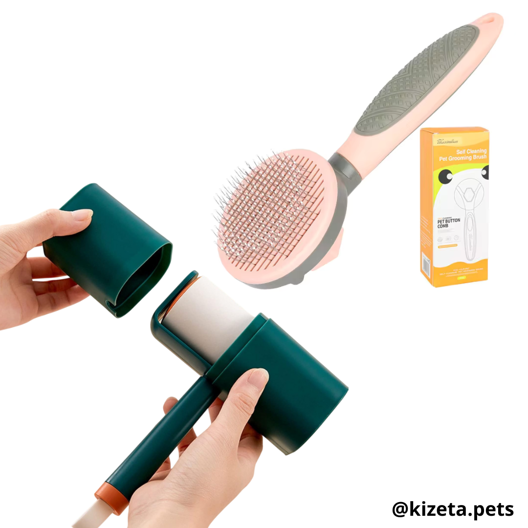 KIT CEPILLO + LIMPIA PELUSAS