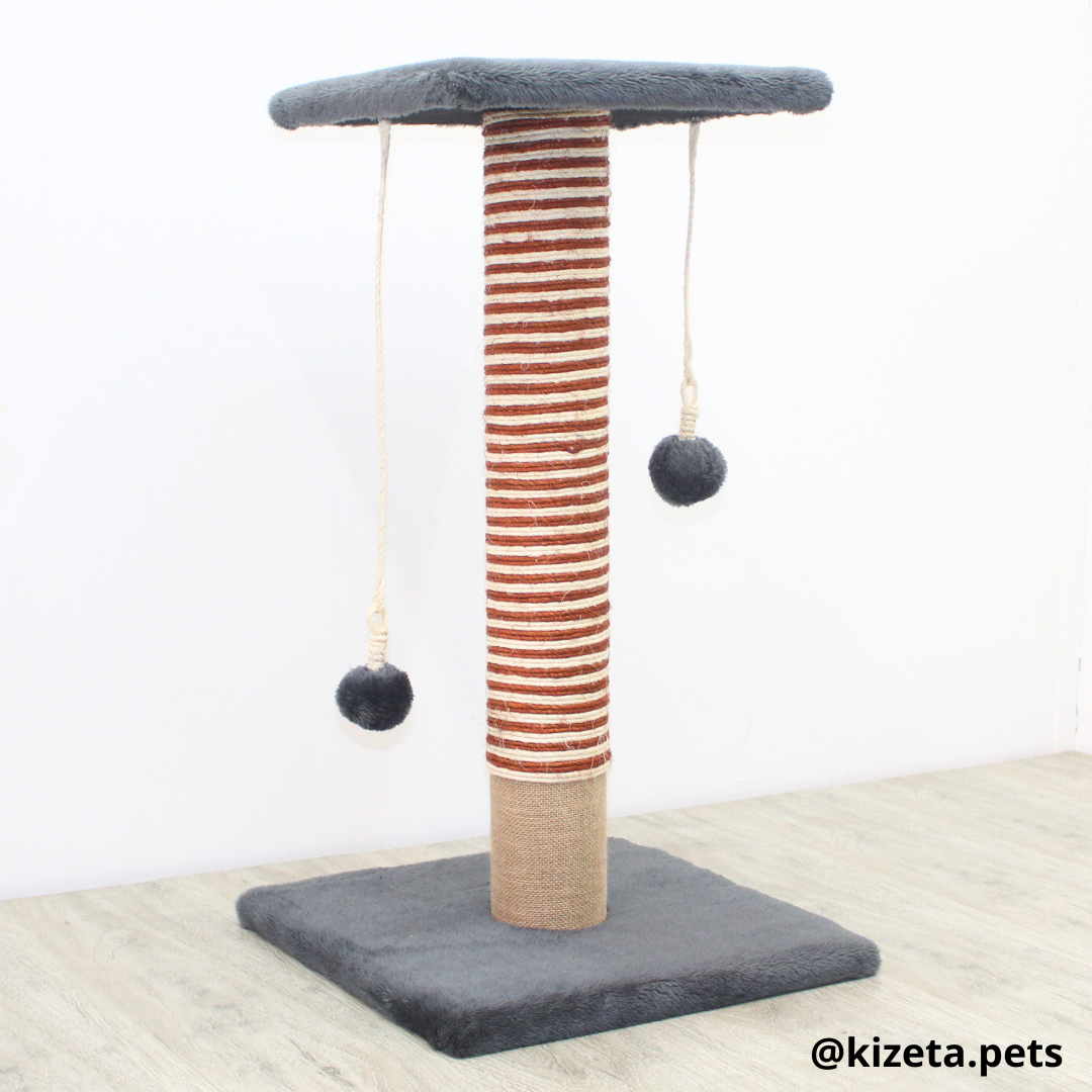 RASCADOR GYM SENCILLO TORRE CUADRADA (40x40x74CM)