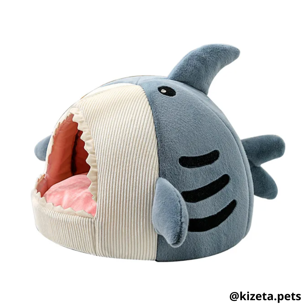 CAMA TIBURÓN PARA GATO / PERRO