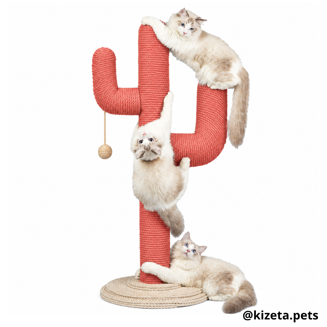 RASCADOR TIPO CACTUS (50X58X105CM)