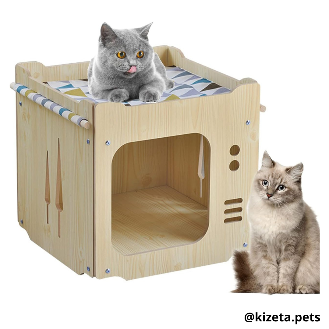 CUARTO + HAMACA / CAMA + HAMACA PARA GATOS O CONEJOS (INCLUYE COJÍN)