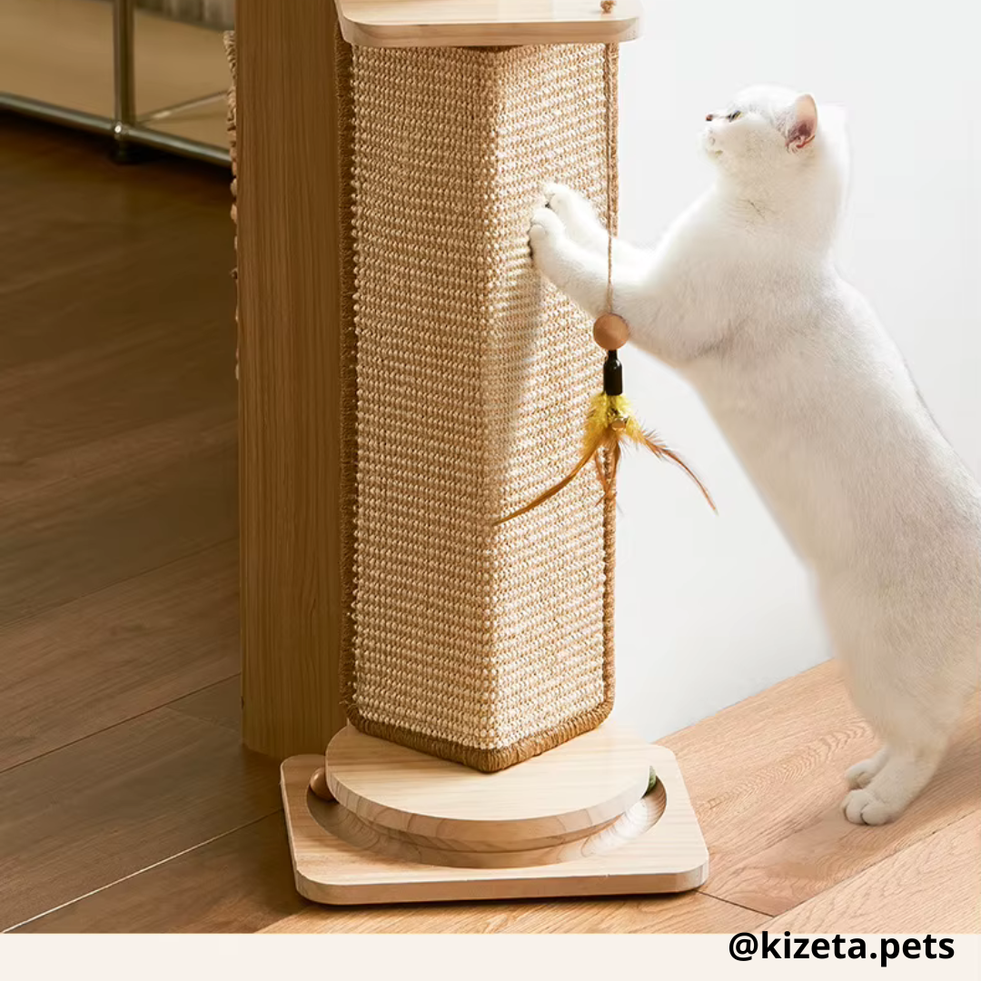 RASCADOR ESQUINERO PREMIUM CON JUGUETES INTERACTIVOS (27X22X58CM)
