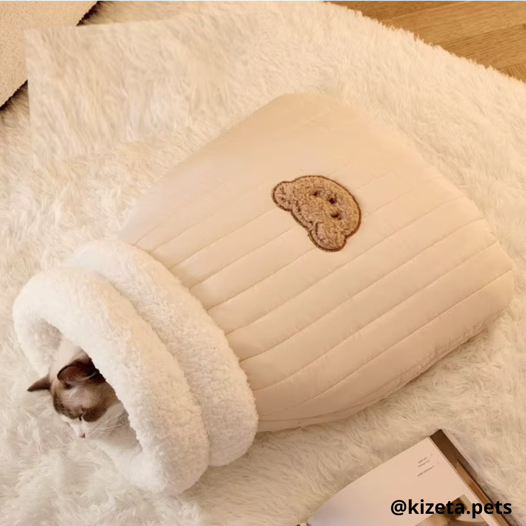CAMA TIPO SACO DE DORMIR MODELO LUCCA HASTA 6KG (54X45CM)