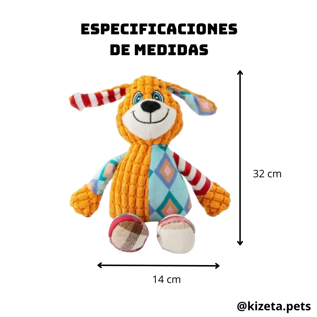 PELUCHE LARGE PERRO CON SONIDO