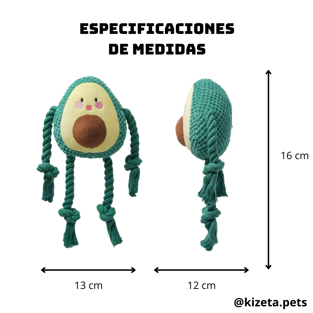 PELUCHE LARGE AGUACATE