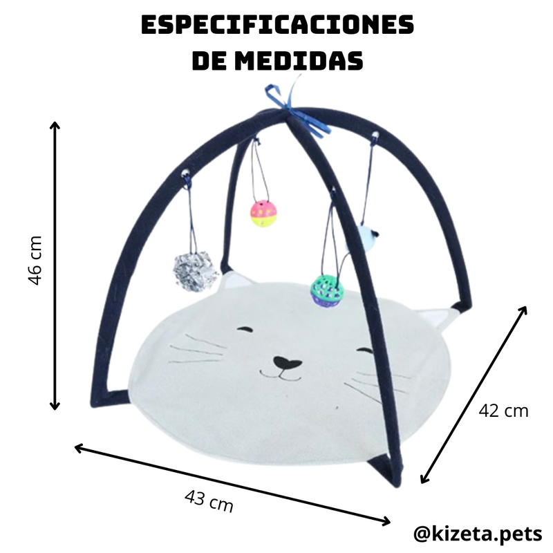 CAMA/GYM EN FORMA DE GATITO