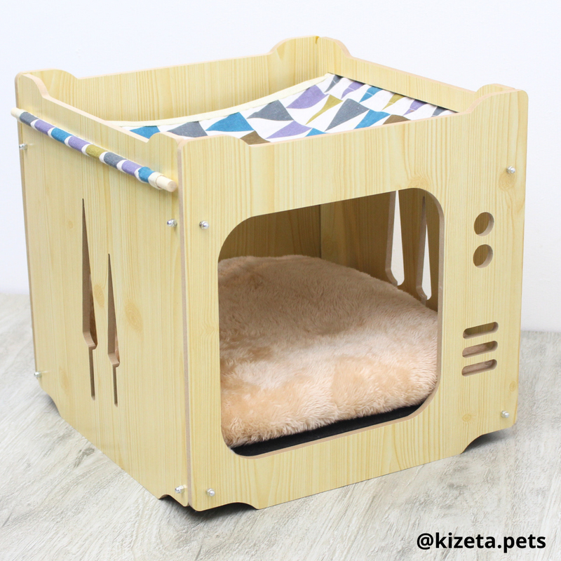 CUARTO + HAMACA / CAMA + HAMACA PARA GATOS O CONEJOS (INCLUYE COJÍN)